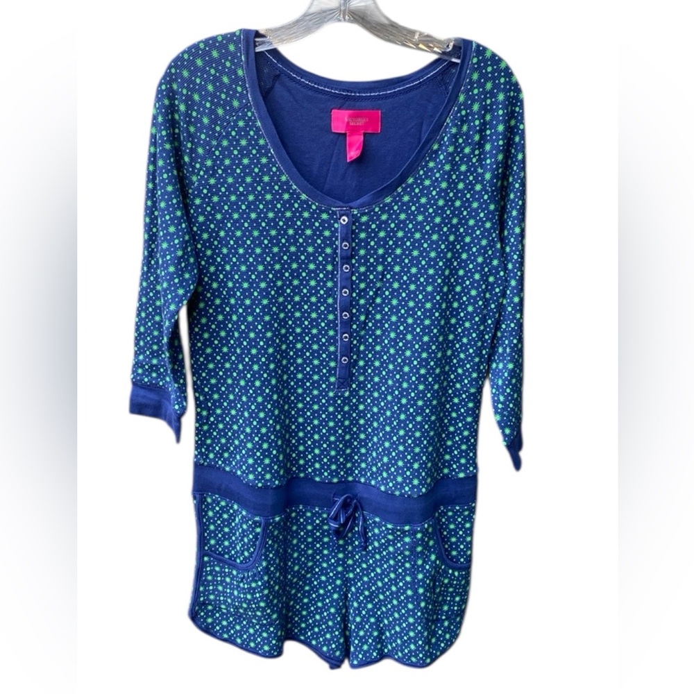 Victoria’s Secret Cotton Waffle Romper- L